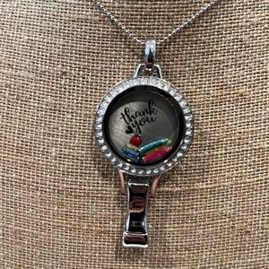 Origami Owl Teacher Lanyard